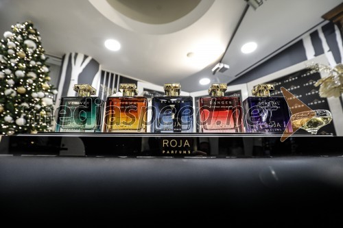 Roja Parfums, predstavitev nove kolekcije dišav v ljubljanski Ikoni