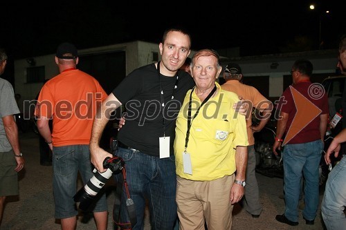 Borut Cvetko, fotograf in Vlado Kocuvan, legenda slovenskega in jugoslovanskega speedwaya