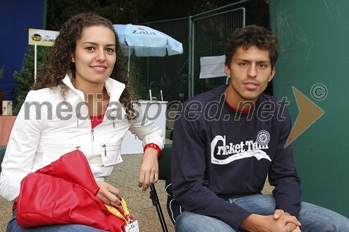 Tadeja Ternar, Miss Slovenije 2007 in Tomi Ternar, tenisač in brat Tadeje Ternar