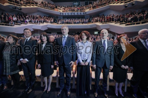 Podelitev Prešernovih nagrad ob slovenskem kulturnem prazniku