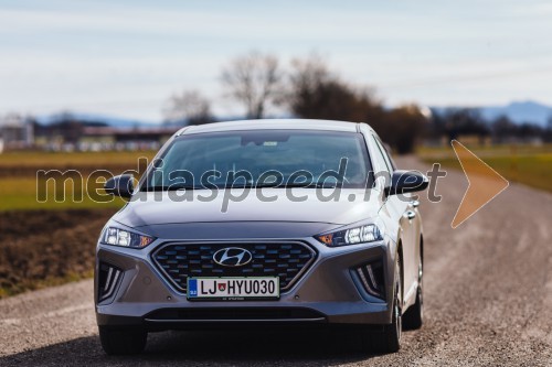 Hyundai IONIQ Hybrid, mediaspeed test