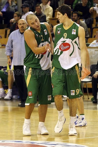 Marko Milič, Union Olimpija (krilo) in Damjan Rudež, Union Olimpija (krilo)