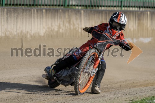 Zadnji uradni trening speedway na stadionu v športnem parku Ilirija