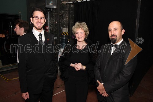 Marko Kalajanovič, operni pevec (Srbija), Natalija Ristič Puzigača, harfistka in ...