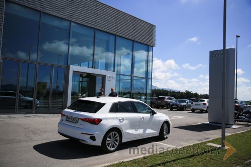 Audi A3 Sportback, slovenska predstavitev
