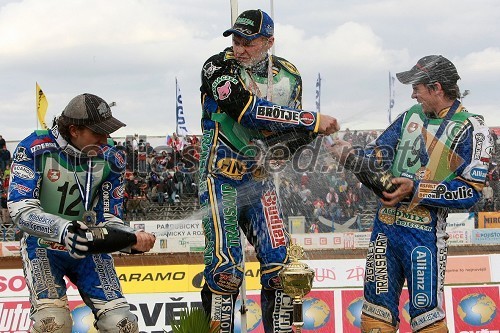 Chris Holder, Avstralija, Emil Saifutdinov, Rusija in Jurica Pavlic, Hrvaška