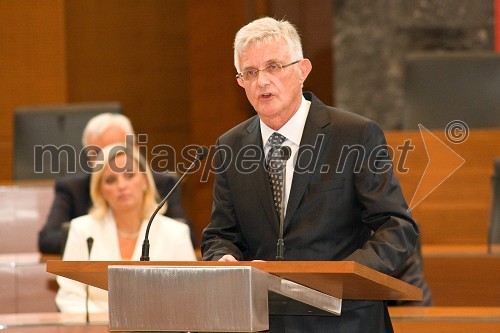 Pavel Gantar, predsednik Državnega zbora (Zares)