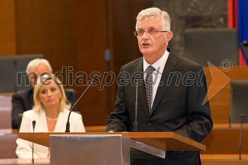 Pavle Gantar, predsednik Državnega zbora (Zares)