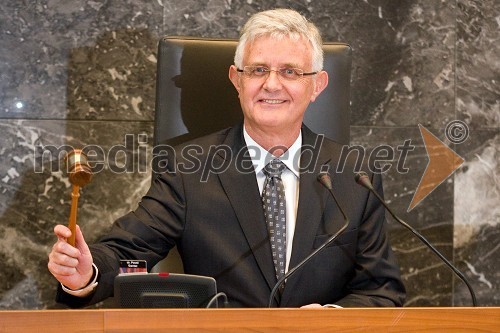 Pavel Gantar, predsednik Državnega zbora (Zares)
