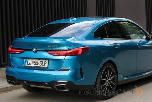 BMW M235i xDrive Gran Coupé, Mediaspeed test