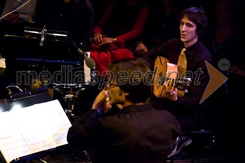 Anže Palka, glasbenik in New Flamenco Orchestra (svečana otvoritev flamenco festivala SIFF 08)