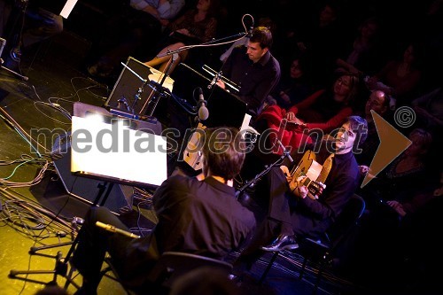 Anže Palka, glasbenik in New Flamenco Orchestra (svečana otvoritev flamenco festivala SIFF 08)