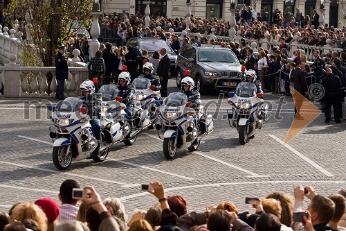 Spremstvo kraljice Elizabete II. in vojvode Edinburškega