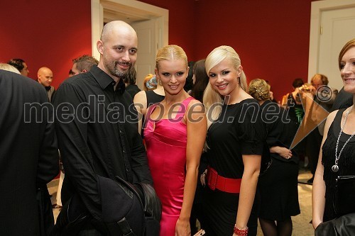 Aleš Bravničar, fotograf, Nadiya Bychkova, Miss Casino Kongo 2008 in TV voditeljica in ...