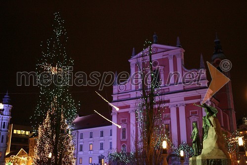 Ljubljana, božično vzdušje