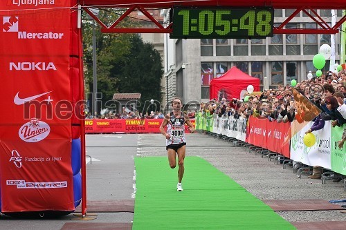 Roman Kejžar, zmagovalec polmaratona (21 km)