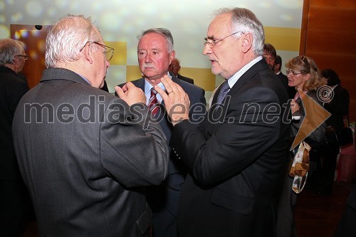 ..., Anton Bebler, poslanec in Ivo Vajgl, poslanec in nekdanji slovenski veleposlanik v Avstriji