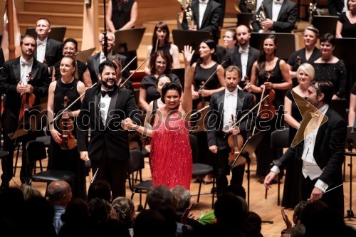 Anna Netrebko in Yusif Eyvazov, nastop v okviru 69. Ljubljana Festivala