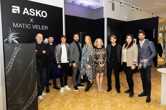 Asko odprl svoj prvi showroom v Sloveniji z modnim oblikovalcem Maticem Velerjem