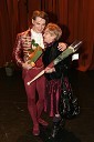Anton Bogov, baletnik s svojo mamo