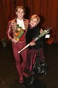 Anton Bogov, baletnik s svojo mamo