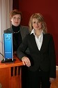 Claudia Lakner, vodja trženja in Metka Pevec Kejžar, vodja službe za odnose z javnostmi, AC Intercar, d.o.o Ljubljana