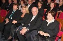 Štefan Čelan, župan MO Ptuj z ženo Andrejo in Stojan Kerbler, mojster fotografije z ženo Milko
