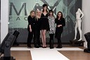 ..., ..., Anja Korošec, Supermodel Slovenije 2008, Tina Fabjan, vodja umetnikov ličenja Max Factor in ...