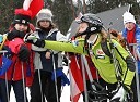 Smučarka Ana Drev, Slovenija med deljenjem avtogramov
(odpovedan veleslalom)