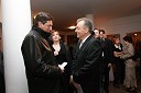 Borut Pahor, predsednik vlade RS in Anton Guzej, generalni direktor RTV Slovenija