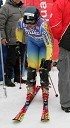 Smučarka Anja Paerson, Švedska
(nedeljski slalom)