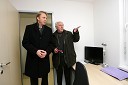 Gregor Golobič, minister za visoko šolstvo, znanost in tehnologijo in Tone Ploj, direktor mariborskih študentskih domov