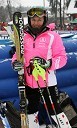 Smučarka Martina Ertl Renz, Nemčija
(nedeljski slalom)