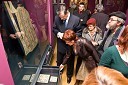 Dr. Danilo Türk, predsednik Republike Slovenije in mag. Goja Pajagič Bregar, kustosinja za tekstil v bogoslužju v Narodnem muzeju Slovenije