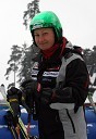 Smučarka Tanja Poutiainen, Finska 
(nedeljski slalom)