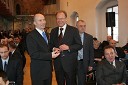 Marko Kryžanovski, predsednik uprave Petrola in Janez Škrbec, glavni direktor podjetja Riko