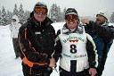 ..., Jože Ograjenšek, sekretar Smučarsko skakalnega kluba Velenje in vodja tekmovanja in Bruno Gričar, predsednik uprave skupine TOM