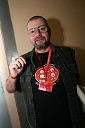 Max Modic, filmski kritik, publicist in tiskovni predstavnik Zavoda za kulturo pornografije 69