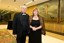 Meta Mugerle, predsednica Rotary kluba Nike in njen mož