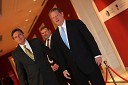 Borut Pahor, predsednik Vlade RS in Al Gore, nekdanji ameriški podpredsednik in dobitnik Nobelove nagrade za mir