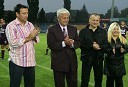 Predsednik kluba Hajduk iz Splita Branko Grgić, predsednik NK Maribora prim. Rudi TURK, dr.med. in poslanec SLS Franc Kangler