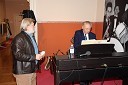 Vlado Krejač, v.d. odgovornega urednika Radia Maribor in Janez Svečnik, pianist