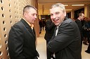 Bojan Požar, glavni in odgovorni urednik spletnega časopisa Požareport in Vladimir Vodušek, novinar