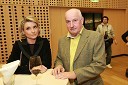 Simona Dimic, vodja kabineta predsednika vlade RS in Aleksander Lucu - Luc, novinar