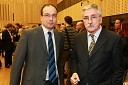 Leo Oblak, predsednik uprave Infonet media, d.d. in Petar Radovič, odgovorni urednik TV Slovenija