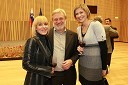 Barbra Jermann, urednica revije Lady, Vlado Krejač, v.d. odgovornega urednika Radia Maribor in Andreja Comino, novinarka