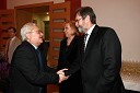 Smail Festić in prof. dr. Ivan Rozman, rektor Univerze v Mariboru ter soproga dr. Janja Črčinovič Rozman