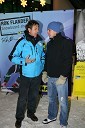 Bojan Gerič, vodja turizma v Športnem centru Pohorje in Andrej Bauman, agencija SEM organizator prireditve



