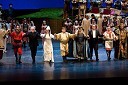 Premiera opere Knez Igor, poklon (Robert Vrčon, Plamen Palikaroff, Monika Bohinec, Branko Robinšak, Milena Morača, Grigor Palikarov in Marko Kobal)