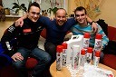 Sergej Habjanič, Moto S Center Ptuj, Sergej Kosman, Kmetija in Tadej Robin, predstavnik podjetja Ipone Slovenija